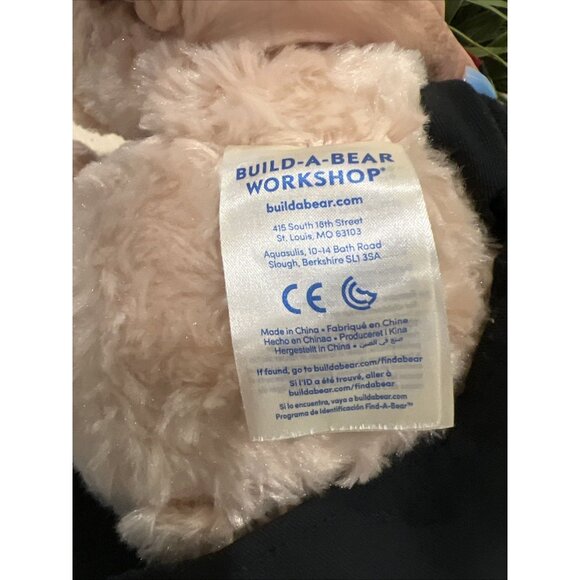 BUILD-A-BEAR Harry Potter Gryffindor Beige Bear Plush with Robe Shirt Tie Vest - Picture 4 of 11